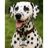 Hundemarke mit Lasergravur Knochen aus Silikon - Individuell gravierbar