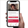 SOS Emergency Bracelet Silicone – QR & NFC Chip | Swiss Data Platform