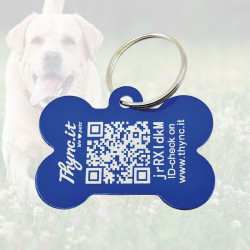 %product-name% pet tag blue